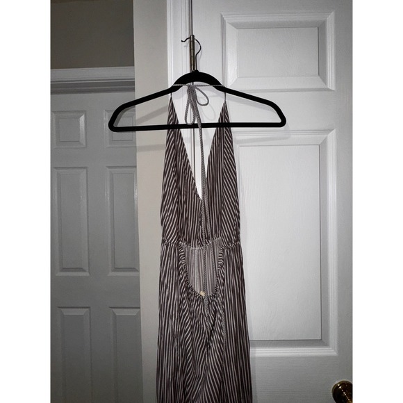 Nightcap Clothing Striped JUMPSUIT Bohemian Resort Wear Size L - Picture 6 of 9